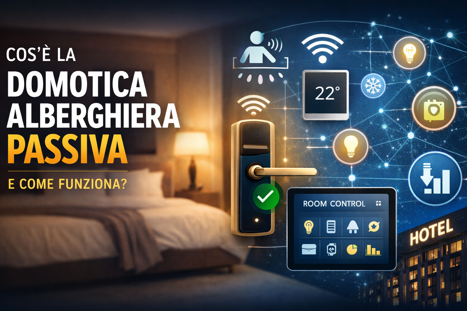 Cos’è la domotica alberghiera passiva e come funziona?